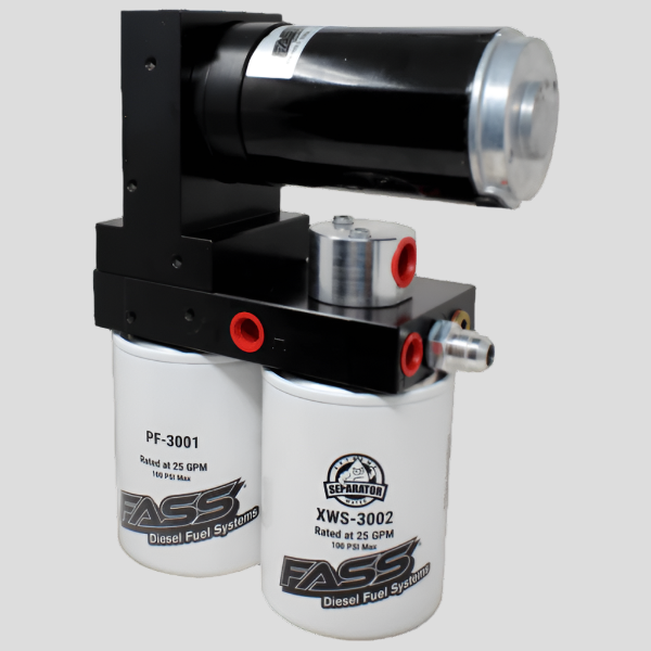 TITANIUM SIGNATURE SERIES DIESEL FUEL LIFT PUMP 140GPH 17-19 (TS C13 140G)
